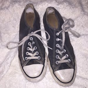 Black and white converse 🖤